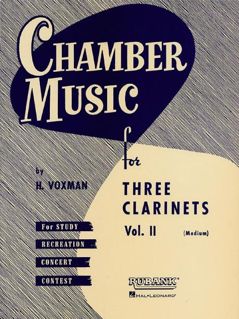 Chamber Music For 3 Clarinets Vol 2