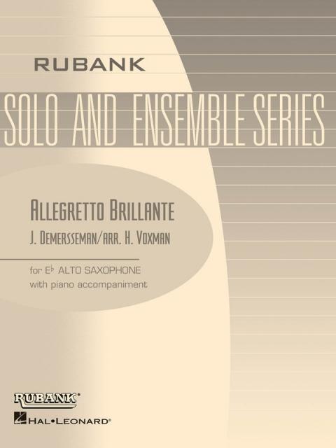 Allegretto Brillante Op 46 Alto Saxophone Piano