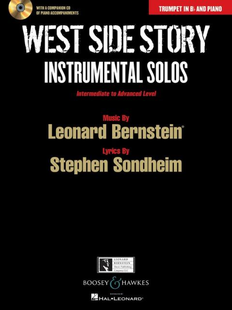 West Side Story Trumpet And Piano Bk/cd Int-adv