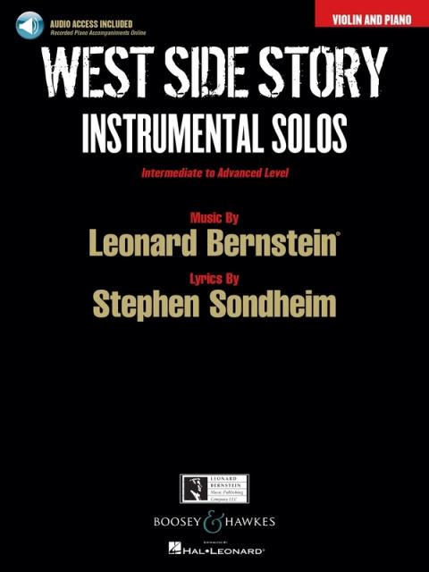 West Side Story Violin And Piano Bk/cd Int-adv