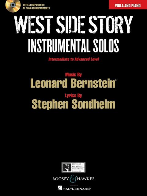 West Side Story Viola And Piano Bk/cd Int-adv