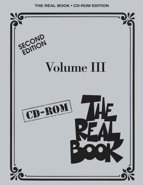 Real Book Cd Rom Sheet Music V3 2nd Ed