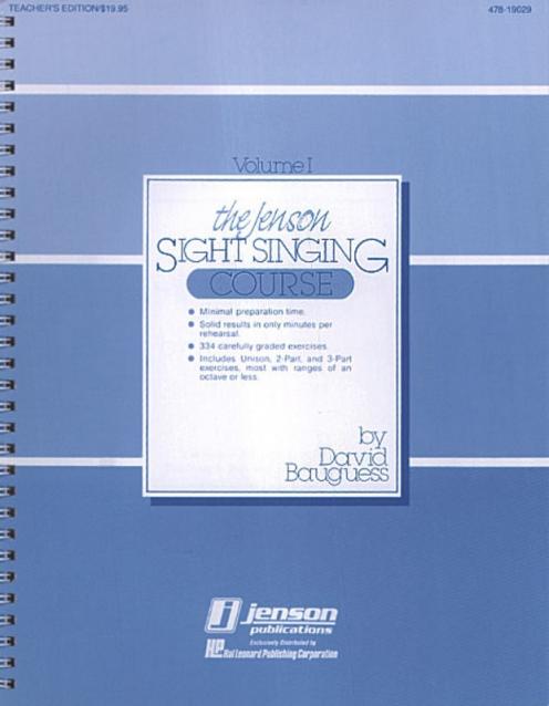 Jenson Sight Singing Course Bk 1 Singer Ed