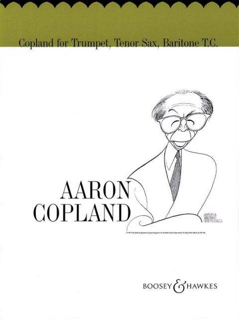 Copland For Trumpet Tenor Sax Bari Tc