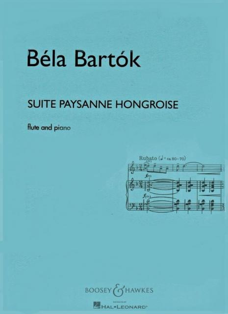 Suite Paysanne Hongroise Flute And Piano