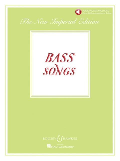 Bass Songs Imperial Edition Piano/vocal