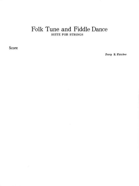 Folk Tune And Fiddle Dance So3-4