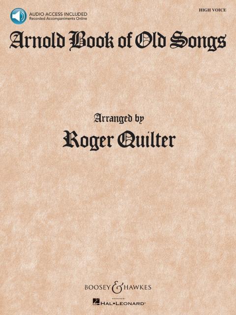 Arnold Book Of Old Songs Bk/cd High Voice