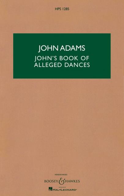 Johns Book Of Alleged Dances Study Score