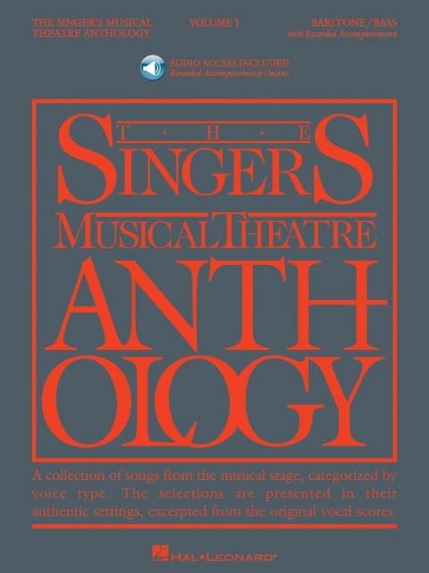 SINGERS MUSICAL THEATRE ANTH V1 BARITONE/BASS BK/OLA