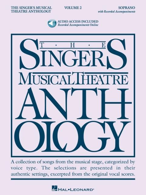 SINGERS MUSICAL THEATRE ANTH V2 SOP BK/OLA