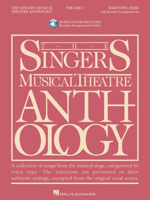 SINGERS MUSICAL THEATRE ANTH V3 BARITONE/BASS BK/OLA