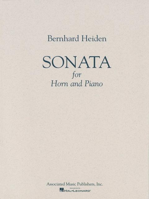 Heiden - Sonata For French Horn/piano