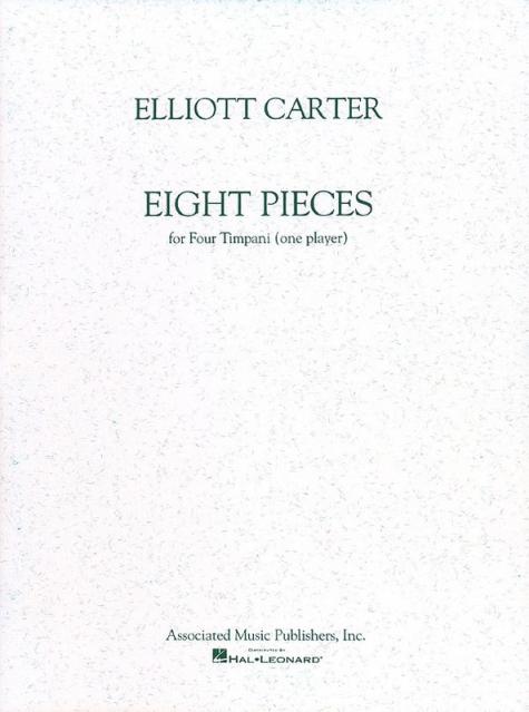 Carter - 8 Pieces For 4 Timpani