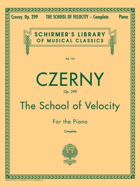 Czerny - School Of Velocity Op 299 Complete Piano