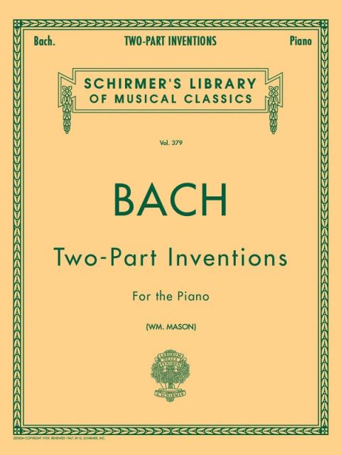 Bach - 15 2 Part Inventions For Piano