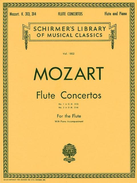 Mozart - Concertos Nos 1 & 2 K313 K314  Flute/piano