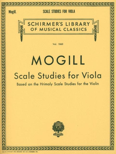 Mogill - Scale Studies For Viola