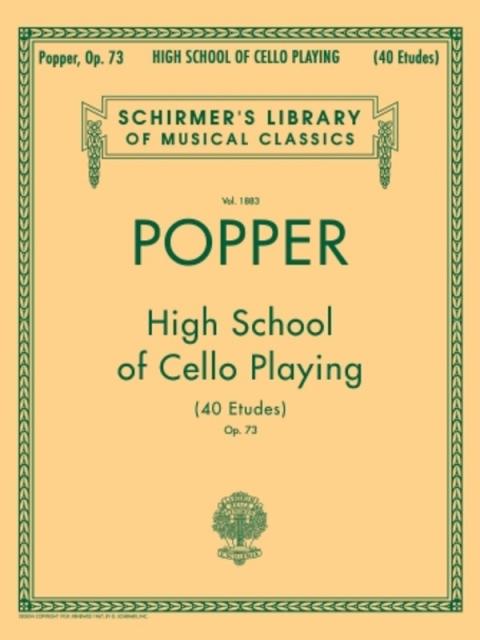 Popper - High School Of Cello Playing Op 73