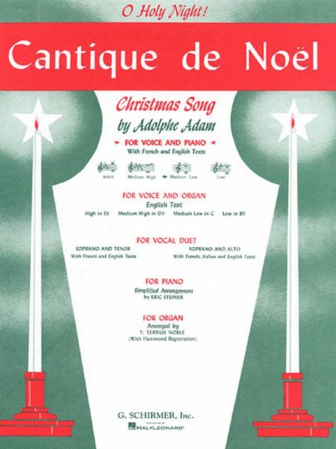 Adam Cantique De Noel Medium Low C