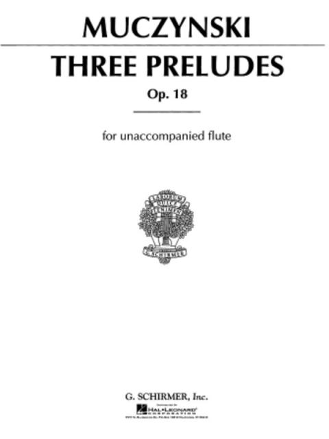 Muczynski - 3 Preludes Op 18 Flute Solo