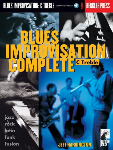 BLUES IMPROVISATION COMPLETE C TREBLE BK/OLA