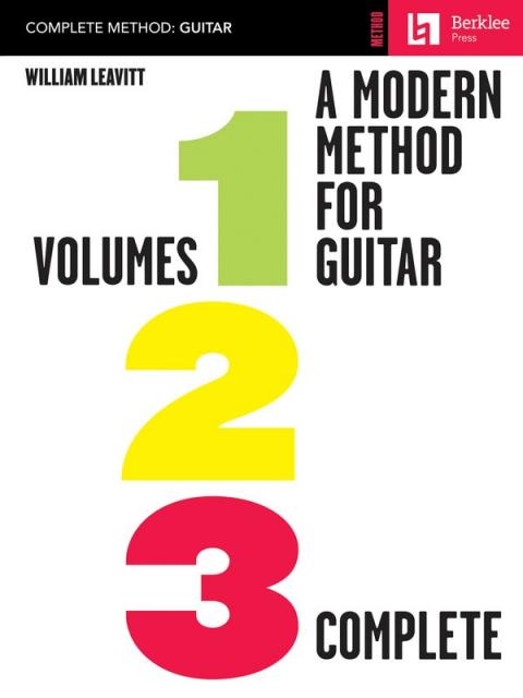 MODERN METHOD FOR GUITAR VOL 1/2/3 - COMPLETE