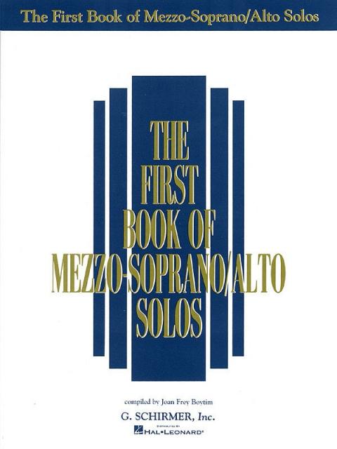 First Book Mezzo Soprano/alto Solos