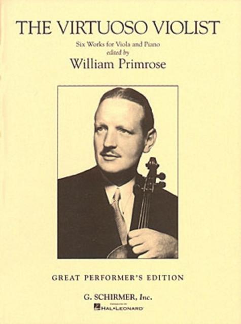 The Virtuoso Violist For Viola/piano Ed Primrose