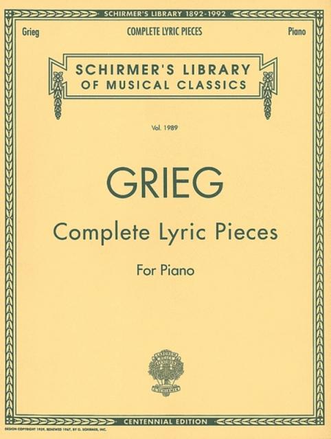 Grieg - Complete Lyric Pieces (centennial Edition)