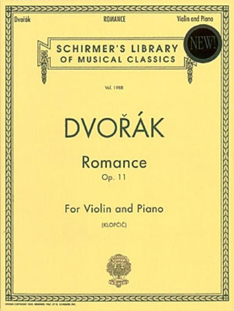 Dvorak - Romance Op 11 Violin/piano