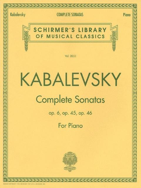 Kabalevsky Complete Sonatas Piano