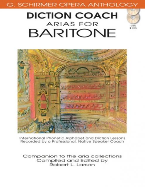 Arias For Baritone Diction Coach Bk/cd (ed.larsen