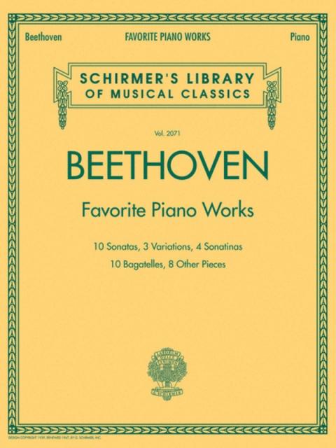 Beethoven Favourite Piano Works