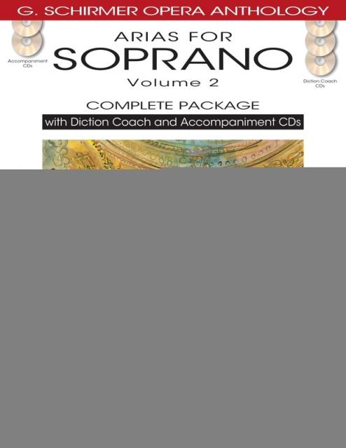 Arias For Soprano Vol 2 Package Bk/cd