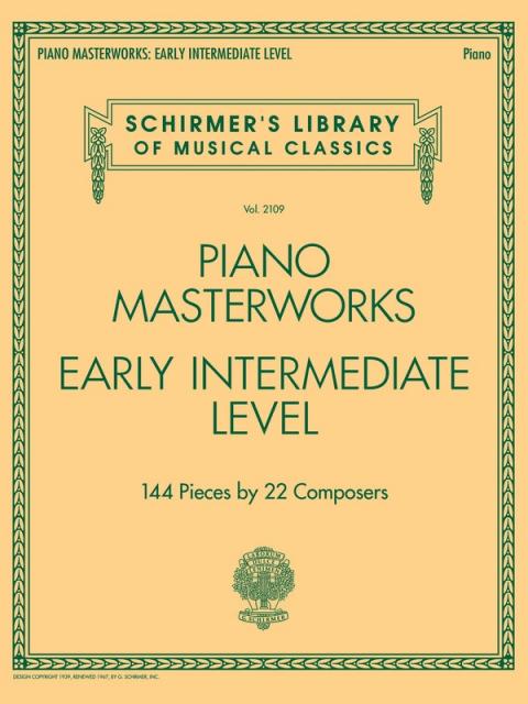 Piano Masterworks Early Intermediate Level