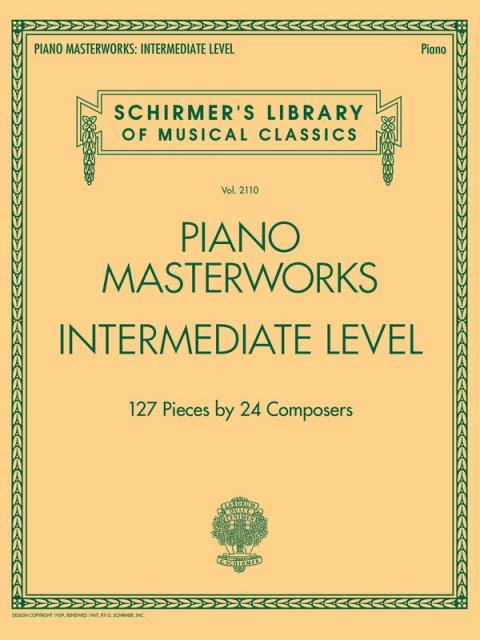 Piano Masterworks Intermediate Level