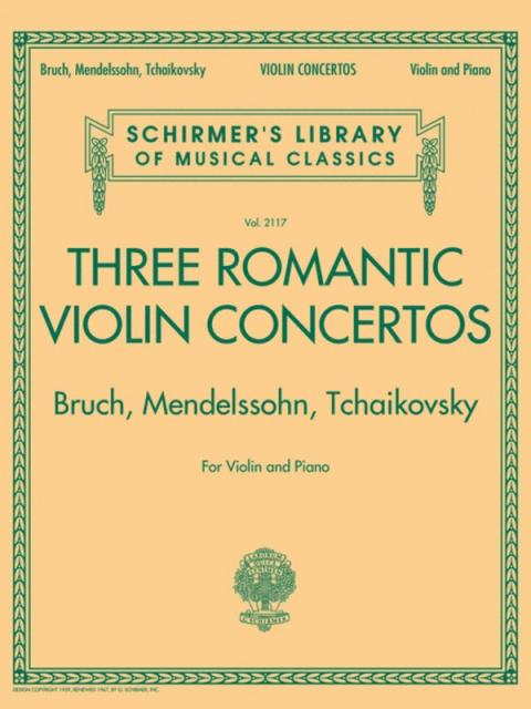 Three Romantic Violin Concertos Vln