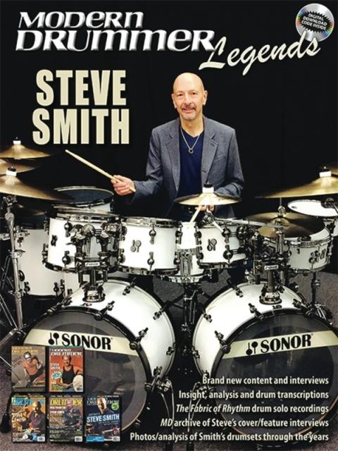 MODERN DRUMMER LEGENDS STEVE SMITH BK/OLA