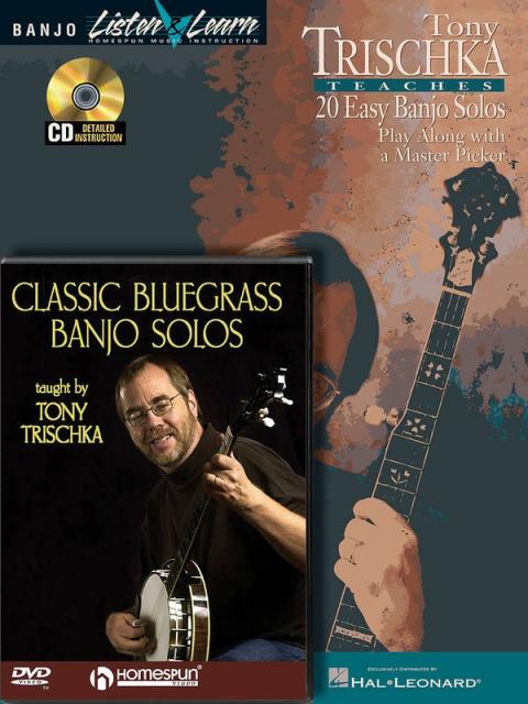 Tony Trischka Banjo Bundle Pack Bk/cd/dvd