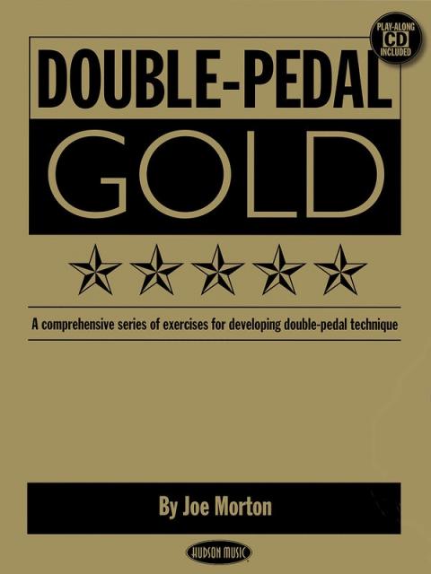 Double Pedal Gold Drum Bk/cd