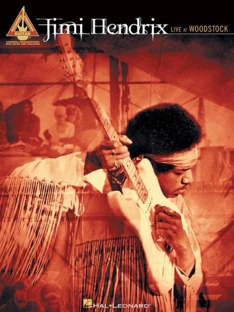 Jimi Hendrix - Live At Woodstock Gtr Tab Rv