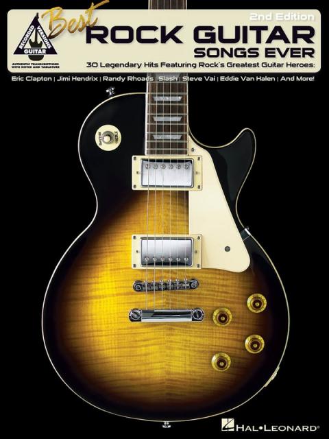 BEST ROCK GUITAR SONGS EVER GUITAR TAB RV 2ND EDITION