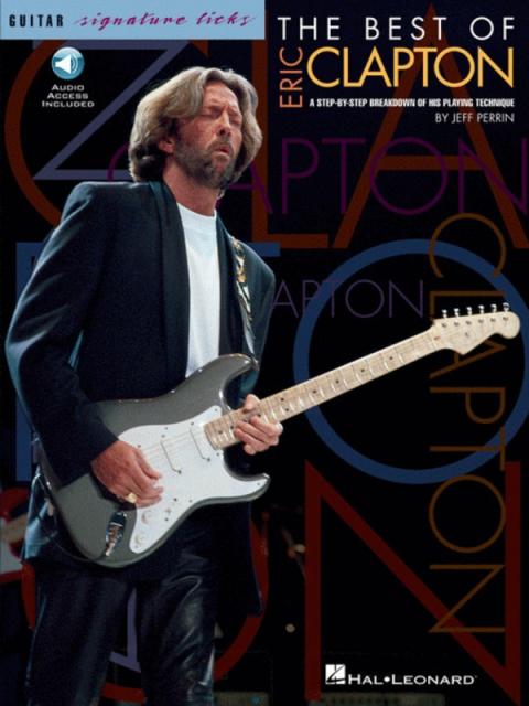 The Best Of Eric Clapton Signature Licks Tab Bk/ola