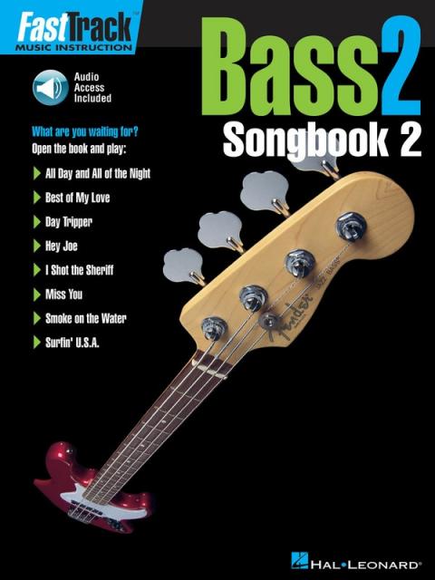 FASTTRACK BASS SONGBOOK 2 LEVEL 2 BK/CD