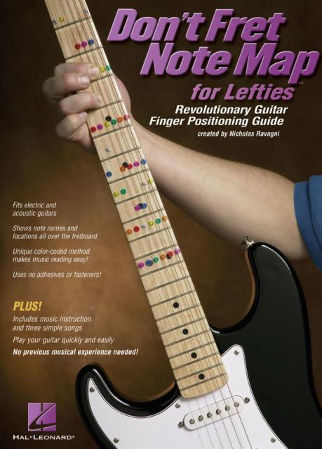 Dont Fret Note Map For Lefties