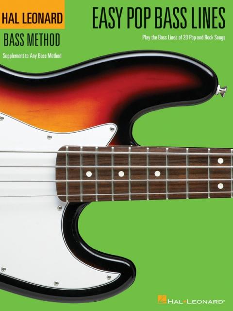 Easy Pop Bass Lines Book Only