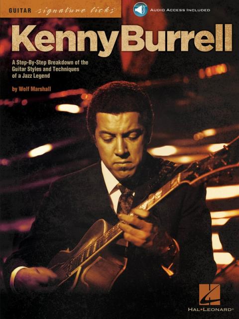 KENNY BURRELL GUITAR SIGNATURE LICKS BK/OLA