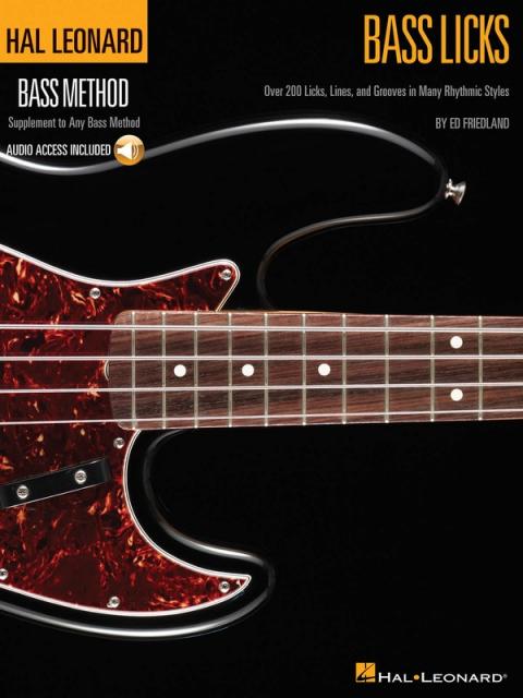 HL BASS METHOD BASS LICKS BK/OLA