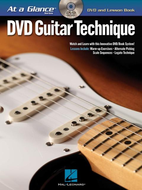 AT A GLANCE GUITAR TECHNIQUE BK/DVD